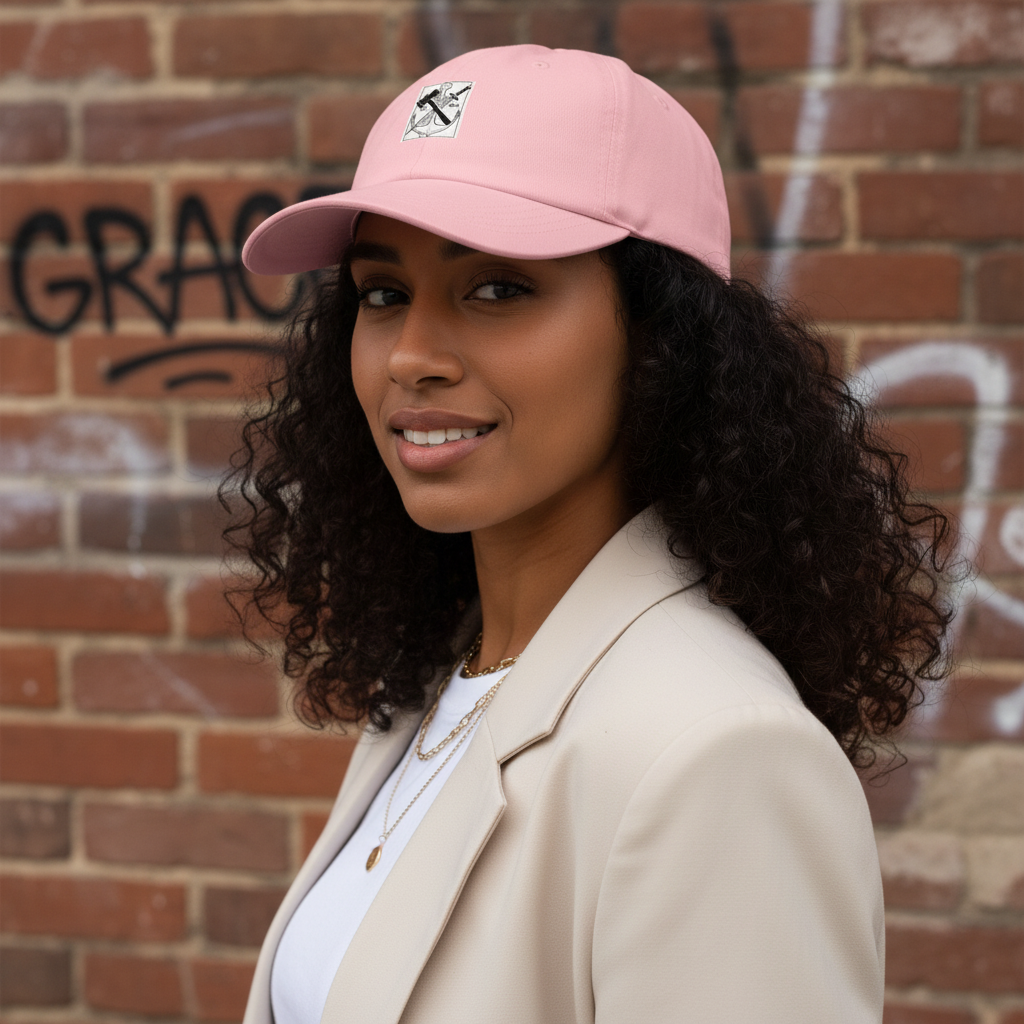 Pink - three-quarter with "Grace"