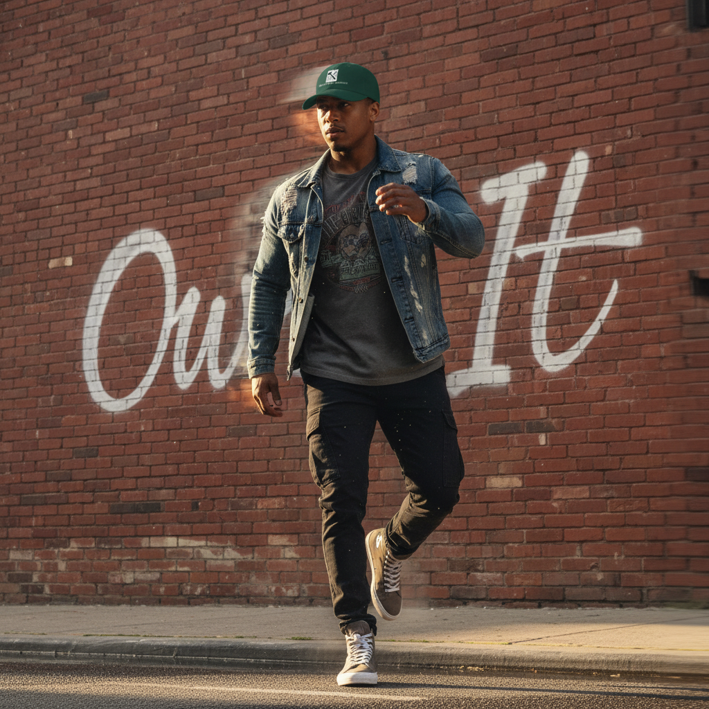 Spruce - action walking with "Own It"